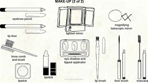 Make Up 2 Visual Dictionary Didactalia Material Educativo