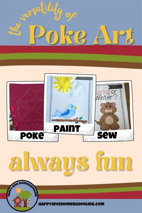 Effective Strategies For Using Push Pin Poke Art Happy Hive Homeschooling