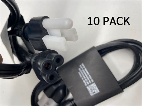 10 Pack 3ft 3 Prong Mickey Mouse Power Cord Cable For Laptop Pc Printer
