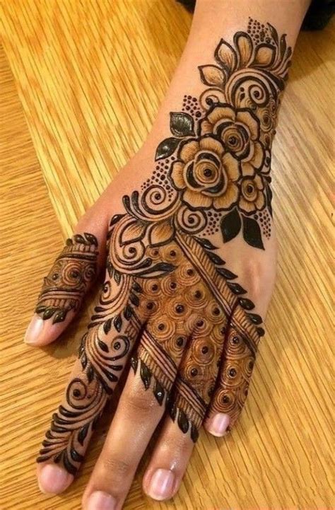 Most Beautiful And Stylish Arabic Back Hand Mehndi Designs Ideas Mehndi