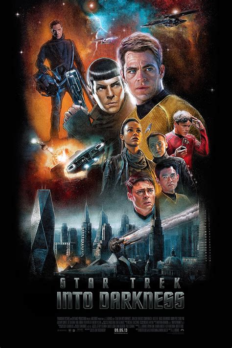 Star Trek Into Darkness Poster By Paul Shipper Trek Mate
