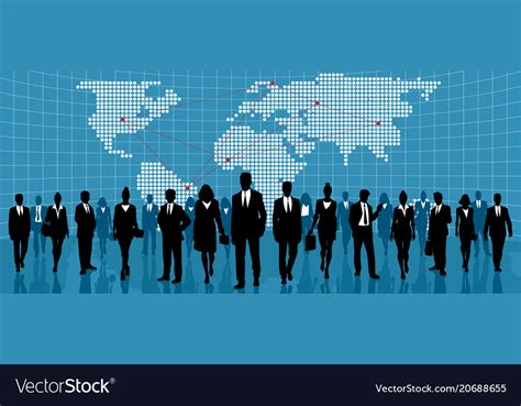 Global International Business Royalty Free Vector Image