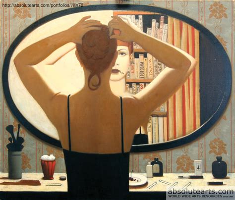 The Mirror Oil Painting By Stanislav Ilin