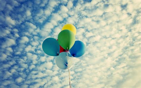 Colorful Balloons In The Sky Wallpapers Wallpaper Cave