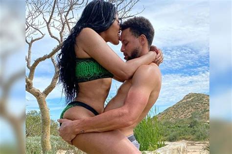 ayesha curry straddles husband steph curry in sexy vacation snap