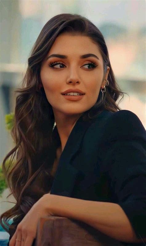 Hande erçel beautiful Brunette Woman Brunette Beauty Beautiful