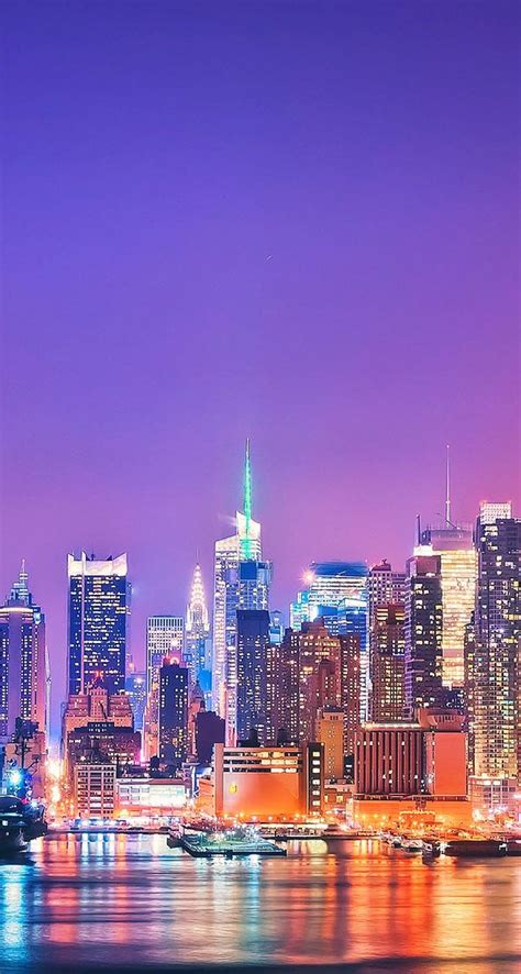Skyline Of New York Iphone Beautiful Landscape