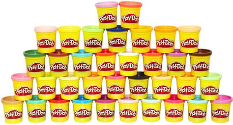 Play Doh 36 Can Mega Pack Of Non Toxic Modeling Compound 3 Oz Cans
