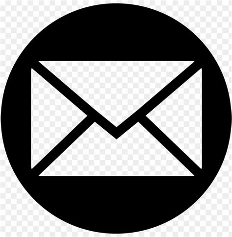 Phone Email Icon Vector At Collection Of Phone Email