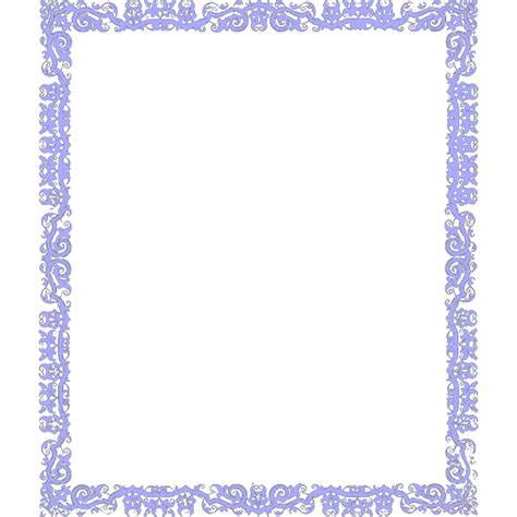 Download Blue Border Design PNG, SVG Clip art for Web - Download ...