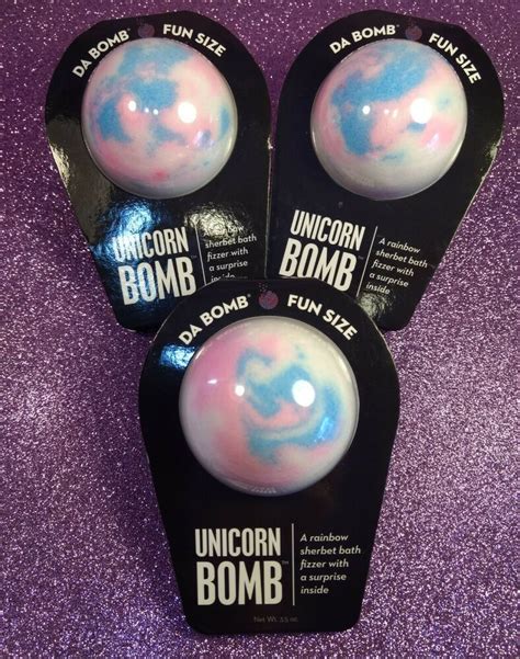 Da Bomb Unicorn Bath Fizzer Rainbow Sherbet Fun Surprise 35 Oz Usa Lot