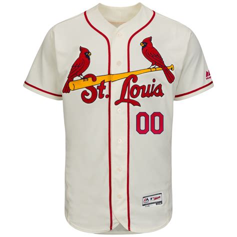 St Louis Cardinals Majestic Flex Base Authentic Collection Custom