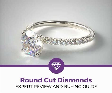 “round Cut” Diamond Shape Explained Plus Buying Guide