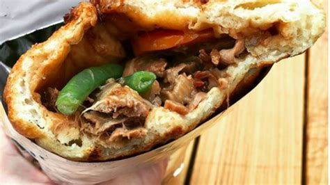 Delicious South African Food Yorkshire Pudding Burrito