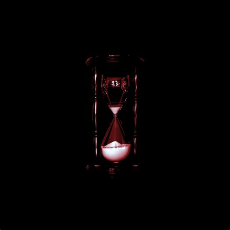 Wallpaper Black Dark Sand Red Lantern Glass Time Running Waiting Light Lighting