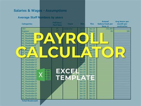 Payroll Template Excel Get Free Excel Template Exceldashboards