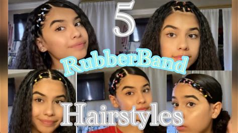 5 Easy Rubberband Hairstyle Tutorial Beauty Recently
