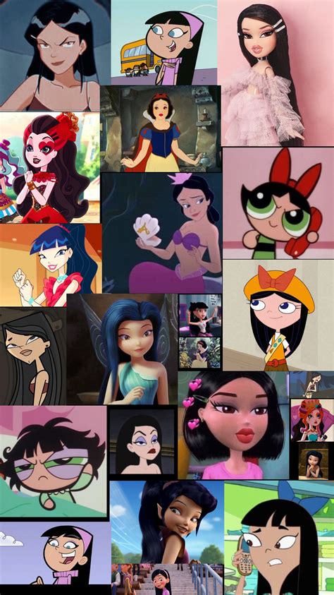 48 Best Pictures Cartoons With Black Hair Black Haired Cartoons In