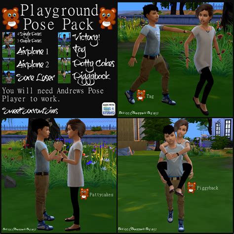 Sweet Sorrow Sims Playground Pose Pack 4 Single Poses
