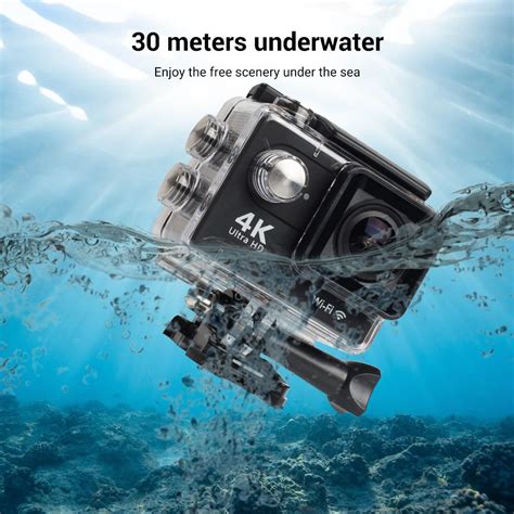 Ultra Hd 4k 30fps Wifi 20 170d Underwater Waterproof Sale 📱