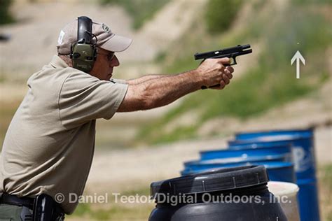 Daniel Teetor Digital Outdoors Photography Pistol Bullet In Mid Air