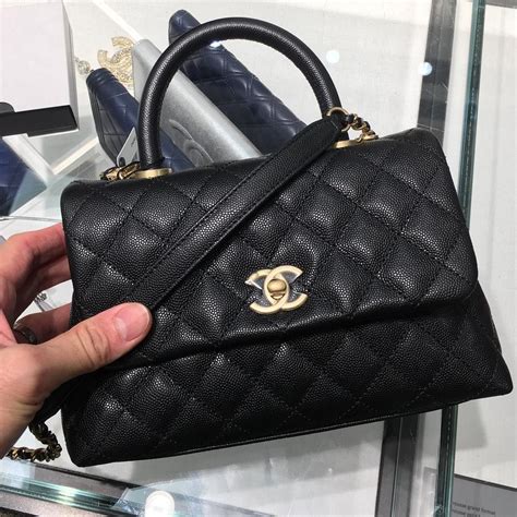 Chanel Coco Handle Bag | Chanel coco handle, Coco handle, Most ...