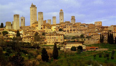 towers of san gimignano italy r castles