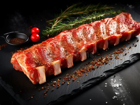 Raw Spare Ribs Stock Illustrations 58 Raw Spare Ribs Stock