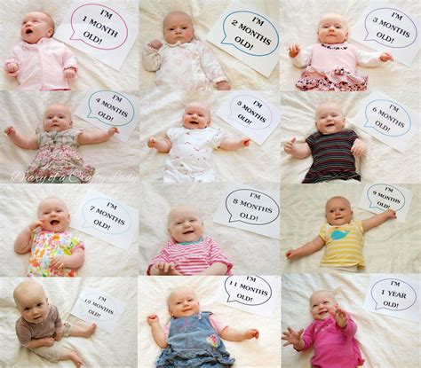 Pictures or books with interesting patterns, textures, and colors are great for babies' visual. Month Baby Picture Ideas More baby photo ideas! | Baby ...