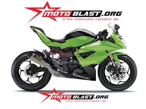 Ada acara kontes motor 250 cc keatas. Modif Kawasaki Ninja 250 RR mono 2014 Buntut Kalibri ...