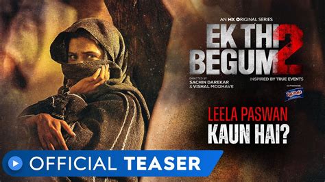Ek Thi Begum Official Teaser MX Original Series MX Player YouTube