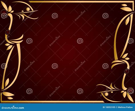 Gold And Burgundy Background 5 Royalty Free Stock Photo Image 10053105