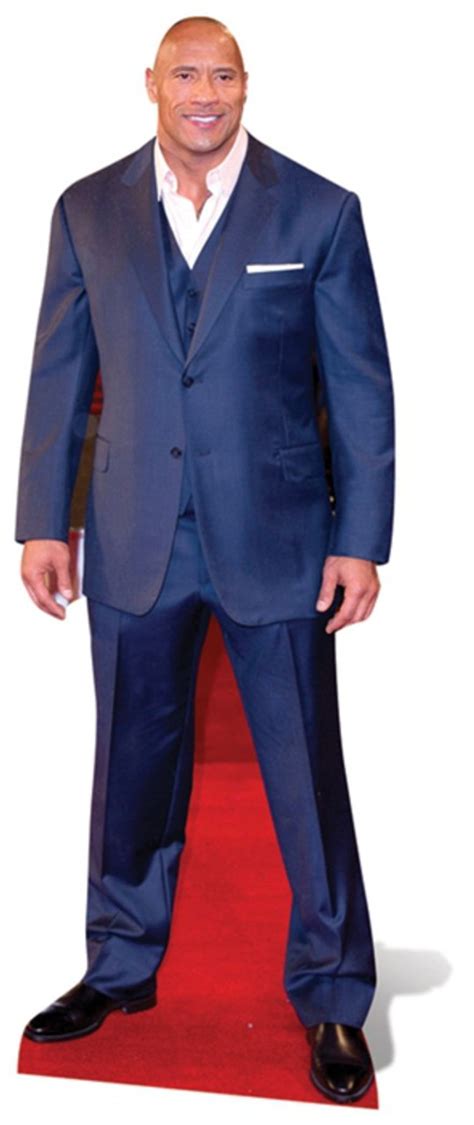 Dwayne Johnson Lifesize Cardboard Cutout Buy Celebrity Cutouts Standups And Standees At