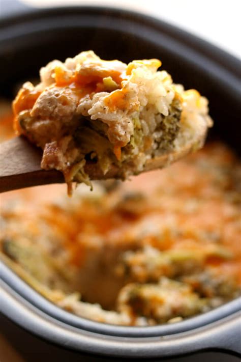 Combine pasta mixture, cheese sauce, and ham. Crockpot Cheesy Broccoli Rice Casserole | Recipe | Cheesy ...