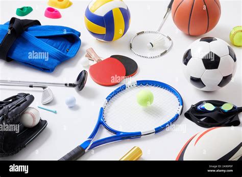 Sporting Equipment Stock Photo Alamy