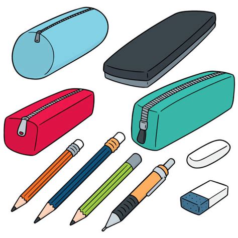 Pencil Case Illustrations Royalty Free Vector Graphics And Clip Art Istock