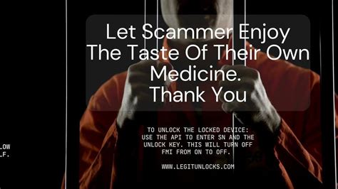 [NEW] ReLock Service By LU Team For Scammers To Taste The Bitterness Of