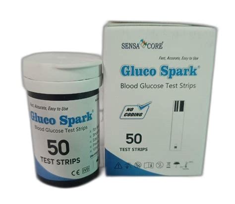 Gluco Spark Blood Glucose Test Strip At Rs 350 Box North Delhi New
