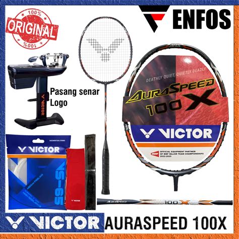 Jual Raket Victor Auraspeed 100x Ars 100x Ahsan Badminton Original