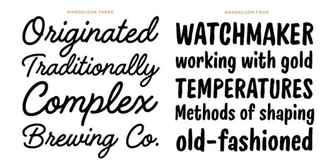 Handelson Six Font Style By Mika Melvas Font Bros