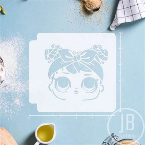 Lol Surprise Doll 783 A957 Stencil Jb Cookie Cutters