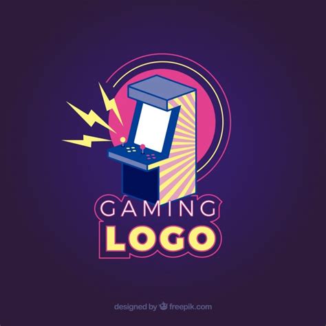Simply choose what kind of image you would like. Plantilla de logo de videojuego con estilo retro ...