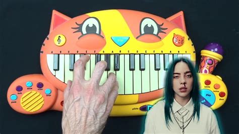 How To Play Bad Guy On A Cat Piano Youtube