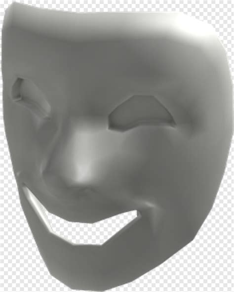 Comedy Mask Mask In Roblox Transparent Png 275x343 5676712 Png