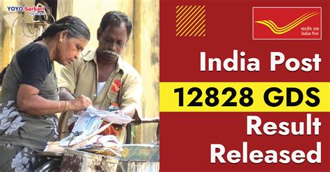 India Post Recruitment 2023 12828 GDS Result Released Burnerbytee Com