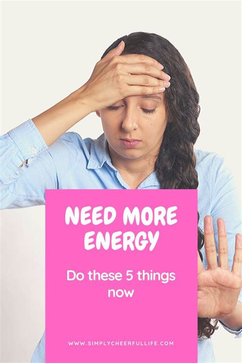 Are You Always Feeling Tired Take These 5 Simple Steps Now And Feel