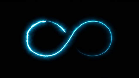 Abstract background with infinity sign. Digital background. Seamless ...