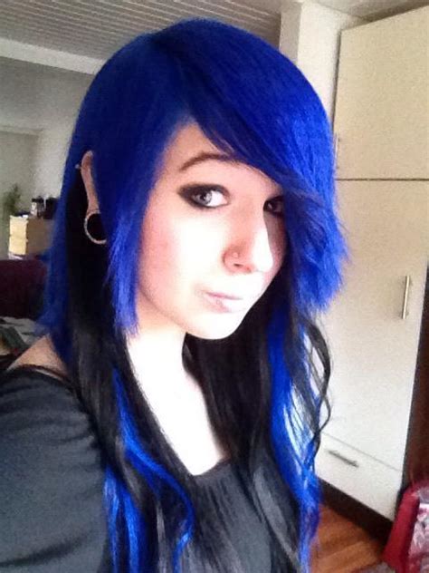 You'll receive email and feed alerts when new items arrive. royal blue hair | Tumblr