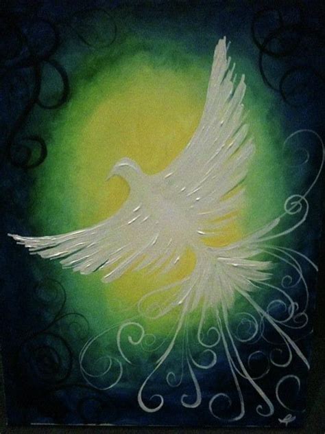 Holy Spirit Painting By Lisa Ivey