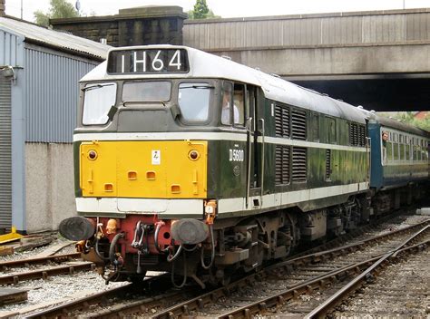 Class 31 Arrival At Bury In Original Br Green Livery With Flickr